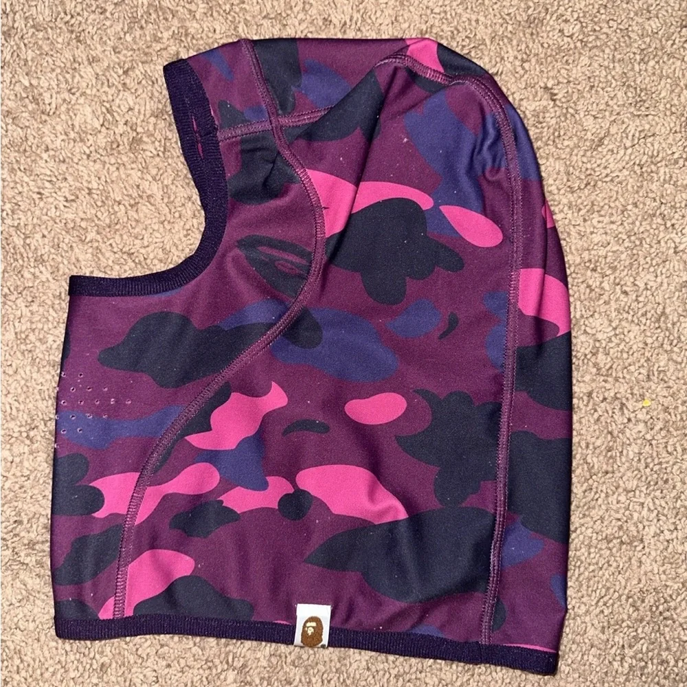 Kids Swim Hood - Purple and Pink Camo